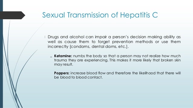 Can hepatitis c be transmitted sexually galleries 70